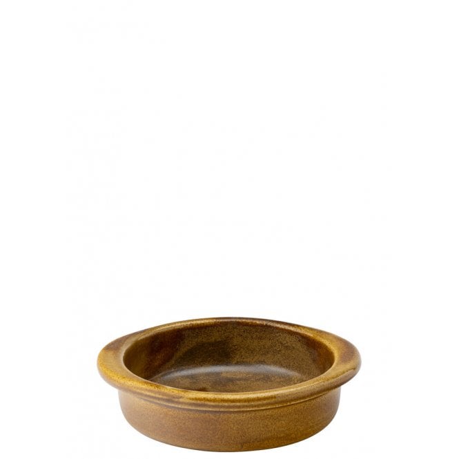 Utopia Murra Toffee Round Eared Dish 6.25