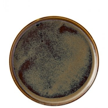 Murra Toffee Walled Plate 10.5" (27cm) | Box of 6