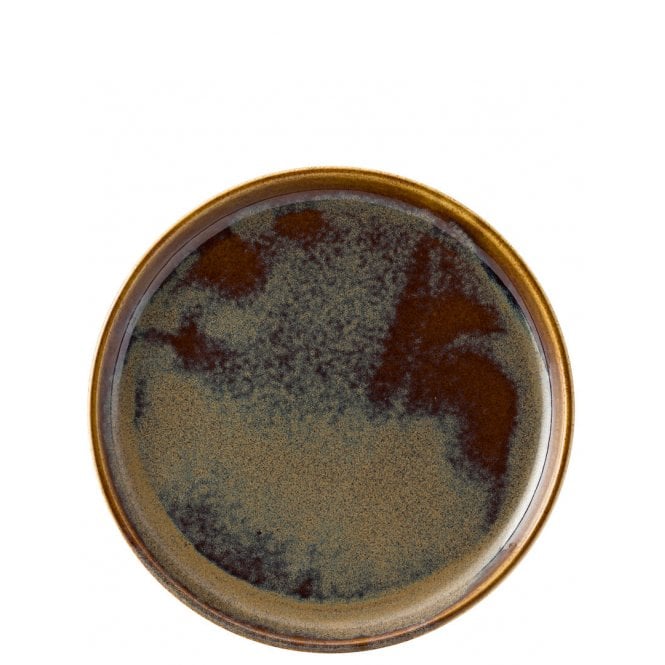 Utopia Murra Toffee Walled Plate 8.25
