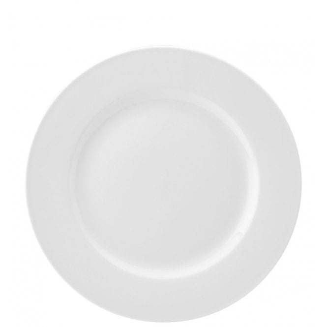 Utopia Pure White Wide Rim Plate 11.5