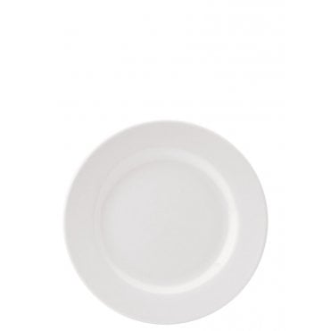 Pure White Wide Rim Plate 8" (20.25cm) | Box of 24