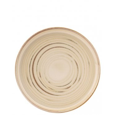 Santo Taupe Coupe Plate 8.5" (22cm) | Box of 6