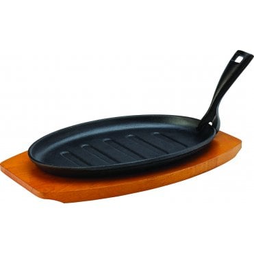 Sizzle Platter 10.75" (27cm) - with Wooden Base | Box of 1