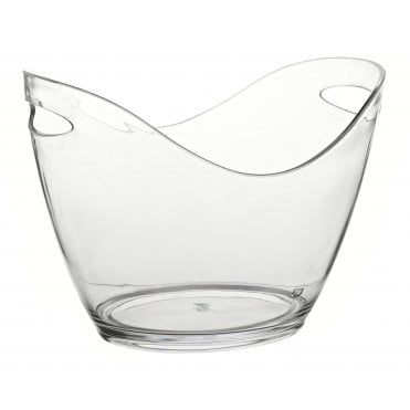 Small Champagne Bucket clear 10.5" (27cm) | Box of 6