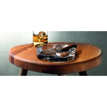 Small clear Glass Stackable Ashtray 4.25" (11cm) | Box of 24