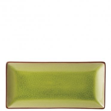 Soho Verdi Rectangular Plate (30 x 14cm) | Box of 6