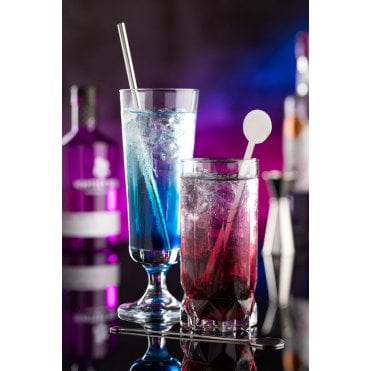 SS Matt Black Cocktail Straw 5.5" (14cm) | Box of 12