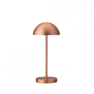 Tonga LED Cordless Lamp 26cm - Brushed Copper | Box of 6