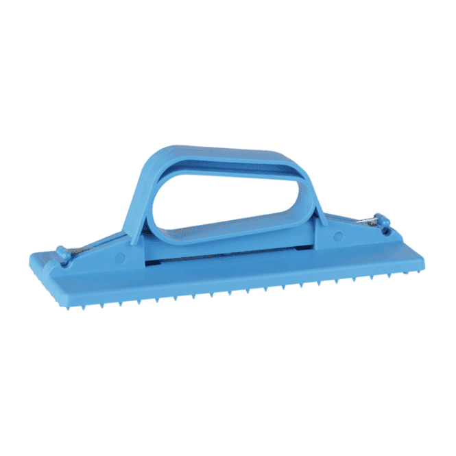Vikan Blue Scourer Pad Hand Holder 230mm
