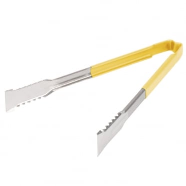 12" VersaGrip Kool Touch Tong - Yellow