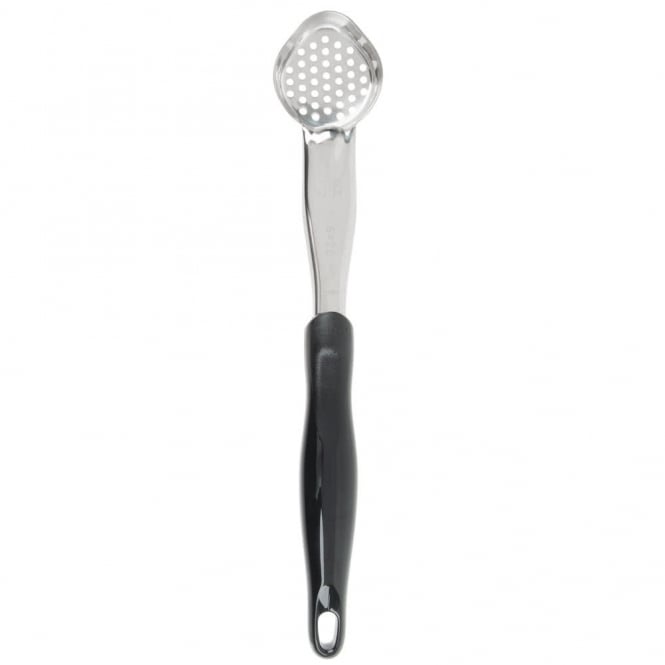 Vollrath 1oz Perforated Black Spoodle Oval