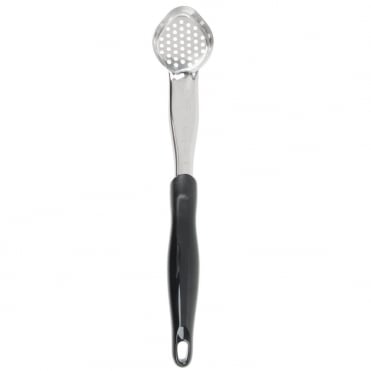 1oz Perforated Black Spoodle Oval