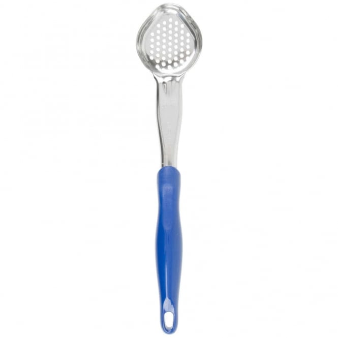 Vollrath 2oz Perforated Blue Spoodle Oval