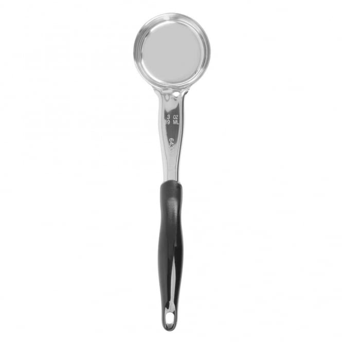 Vollrath 3oz Solid Black Spoodle Round