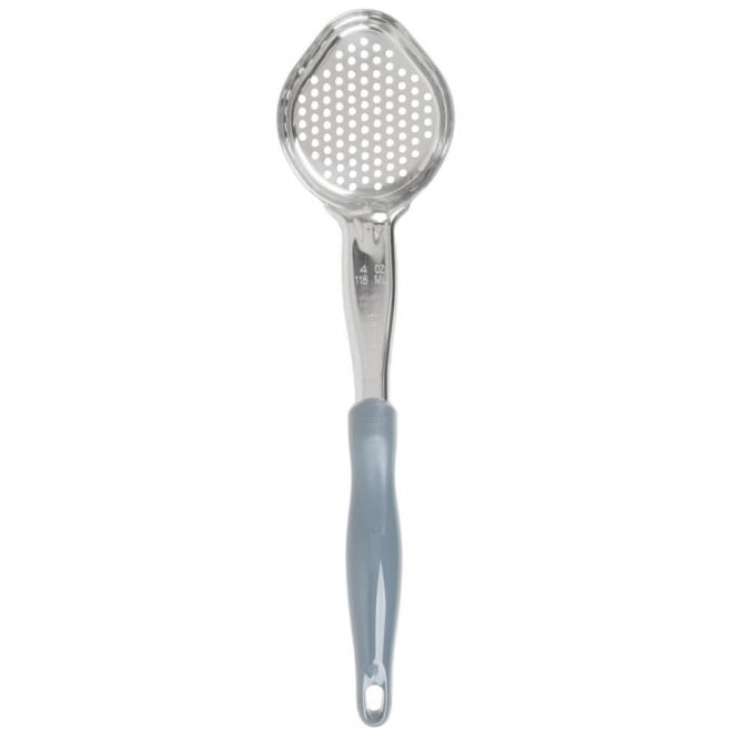 Vollrath 4oz Perforated Gray Spoodle Oval