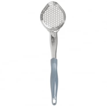4oz Perforated Gray Spoodle Oval