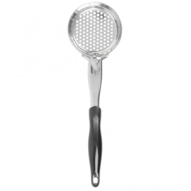 Vollrath 6oz Perforated Black Spoodle Round