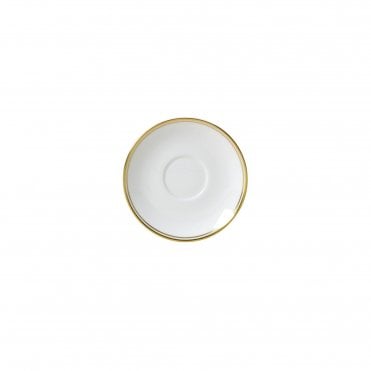 Burnished Gold Classic Espresso Saucer 12cm (4 3/4") Fits AND0145 | Box of 12