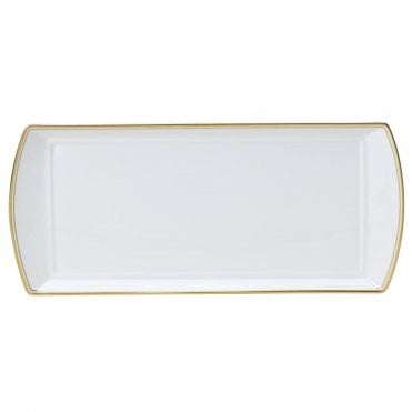 Burnished Gold Classic Large Rectangle Tray 34 x 15cm (13 1/2 x 6") | Box of 12