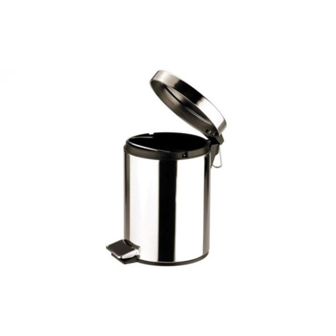 Zodiac Pedal Bin Round 30ltr S/S Mirror